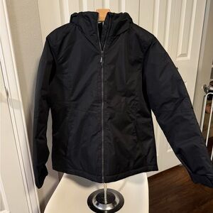 Artic Quest Women's Black Hooded Snow Jacket Large